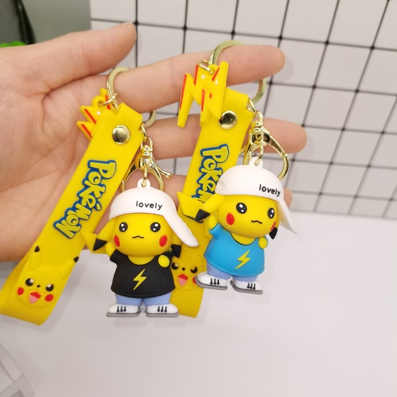 HCM ] Móc khoá PIKACHU TREO MÓC KHOÁ , BALO XINH ĐẸP VÀ CHẤT
