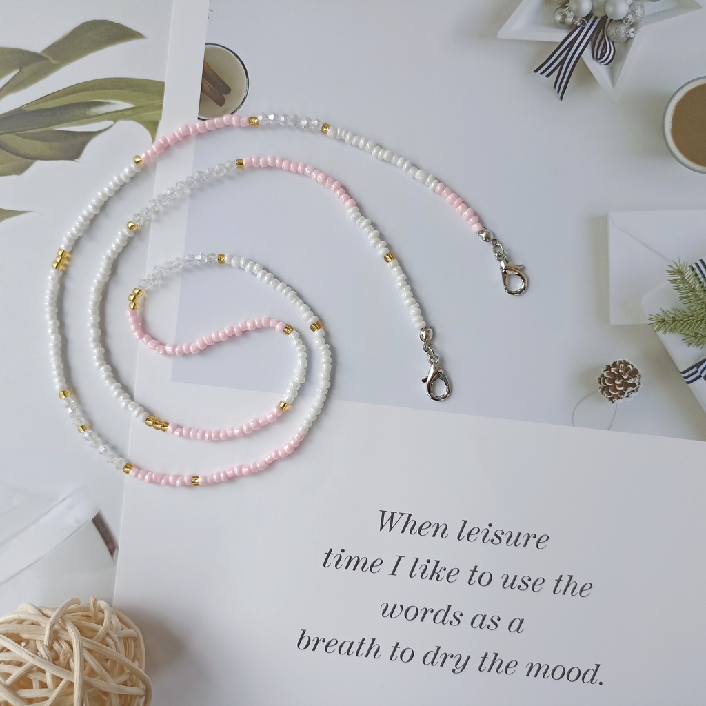 Dây đeo khẩu trang đa năng handmade Tiệm Nhà Pony Naila PN25 (Nhiều màu)