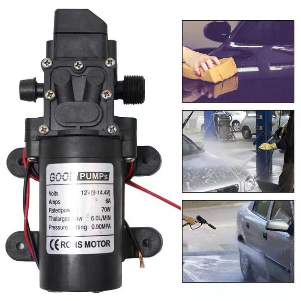 Máy Bơm Nước Áp Suất Cao 130PSI 70W Màu Đen