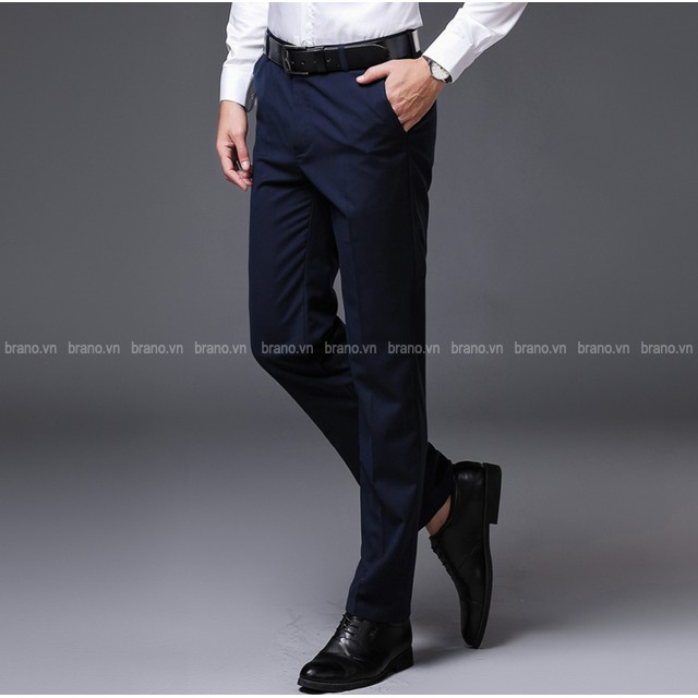 Quần tây nam đen, xanh, dáng ôm body co giãn (bao đổi trả nếu không vừa ý)