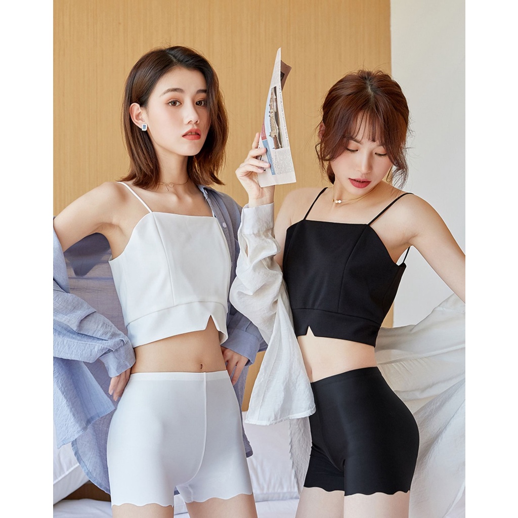 Quần mặc trong váy nữ kiểu đùi ngắn chất thun cotton co dãn mát mẻ - VIETCEN