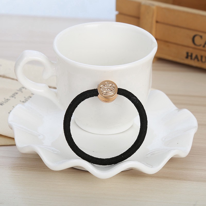 KJ Dây cột tóc cao su dày dặn co giãn cá tính Hàn Quốc thanh tao thời trang dành cho nữ 31 25