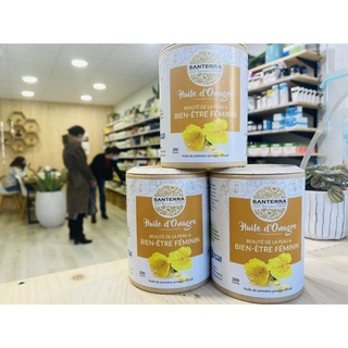 Viên Uống Tinh Dầu Hoa Anh Thảo Santerra Pháp, Cân Bằng Nội Tiết Tố Nữ 200 Viên