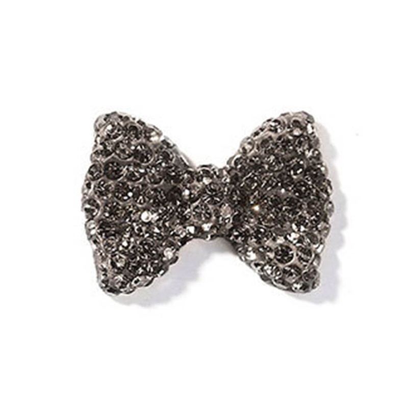 Phụ Kiện Trang Trí Móng Tay 3D Hình Nơ Bằng Hợp Kim DIY