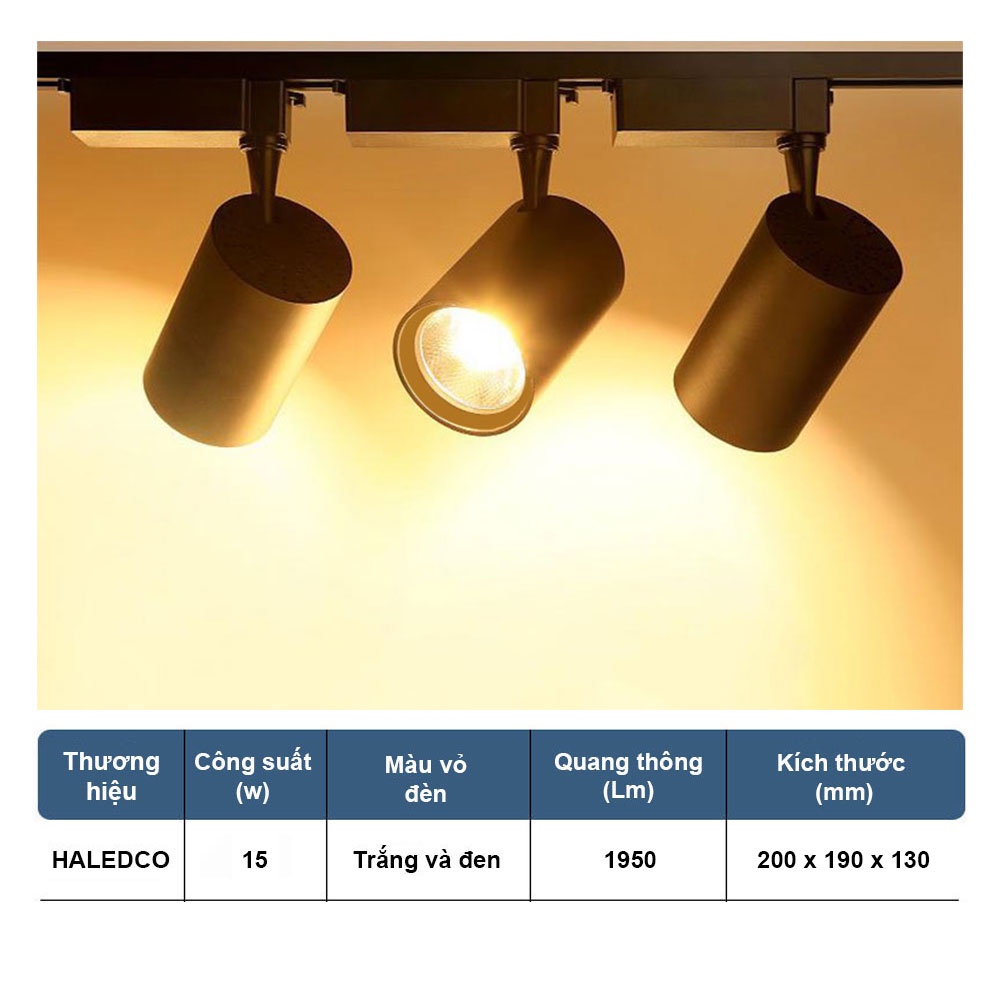 Đèn Rọi Ray, Led Rọi 666 Công Suất 15W,  20W, 30W  Haledco Bảo Hành 6 Tháng