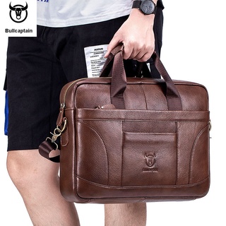 Túi Xách Da Bò Đựng Laptop Thời Trang Công Sở Cho Nam