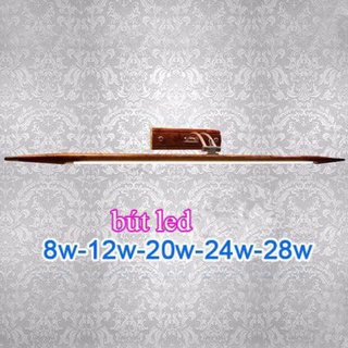 Đèn soi tranh, đèn chiếu rọi, đèn gương nhà tắm hàng led công suất 8w 12w 20w 24w ánh sáng vàng bóng nhựa không sợ vỡ