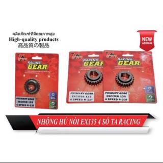 Nhông hú nồi Exciter 135 4 số Taracing