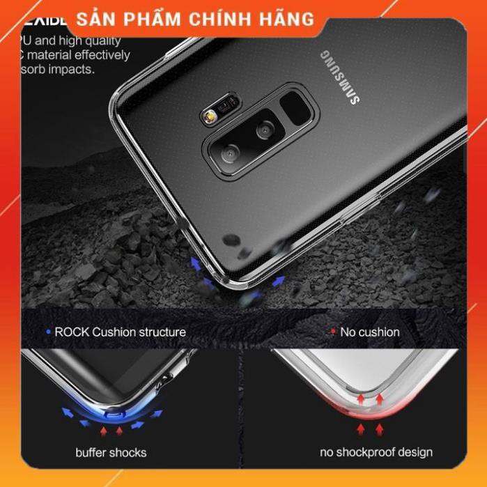 Ốp lưng silicon dẻo trong suốt cho Samsung Galaxy S9 / S9 Plus mỏng 0.6mm chính hãng Ultra Thin