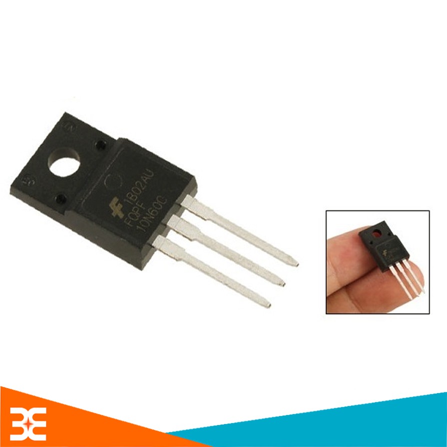 Sản phẩm MOSFET 10N60 TO-220 10A 600V N-CH