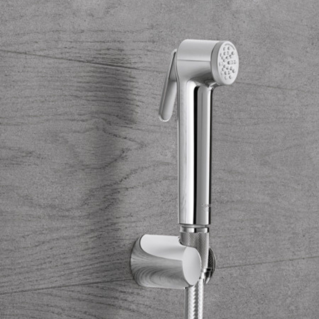 Bộ Vòi Xịt GROHE TEMPESTA-F, Kèm Giá &amp; Dây Sen Silverflex 1250mm - 27513001