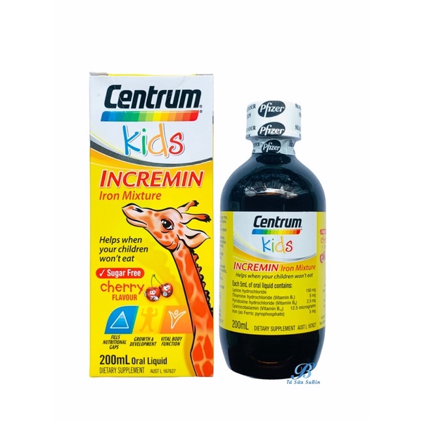 Siro hỗ trợ biếng ăn của Úc
