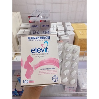 Viên Uống Tổng hợp Elevit Bầu Úc 100 viên
