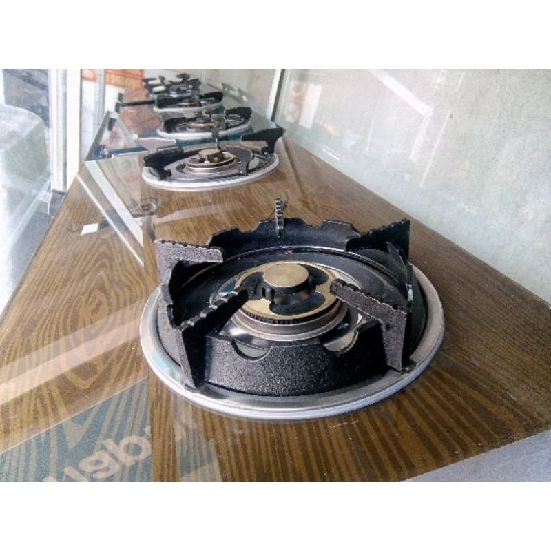 Kiềng gang chắn gió bếp gas dương kính