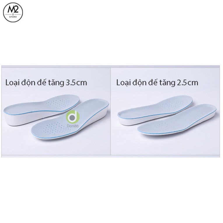 AS2 Q Cặp lót giày tăng chiều cao cao su độn đế nâng cao một,5-3cm - loại nguyên bàn chân - L13 13 AS2