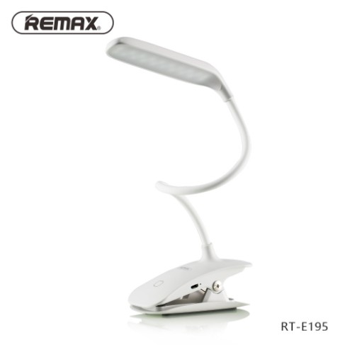 Đèn Led Để Bàn Và Kẹp Bàn Uốn Dẻo 360 độ Remax RT-E195