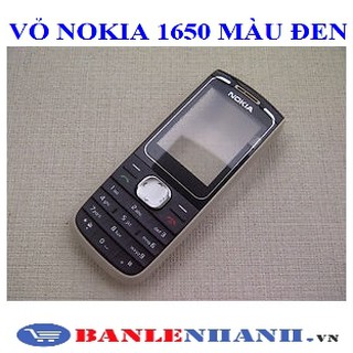 VỎ KHÔNG PHÍM NOKIA 1650 MÀU ĐEN [VỎ ZIN, XỊN]