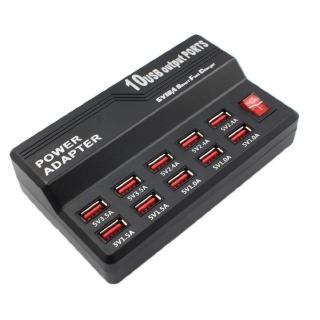 Củ Sạc Nhanh 60w 10usb 12a Nhiều Cổng Usb