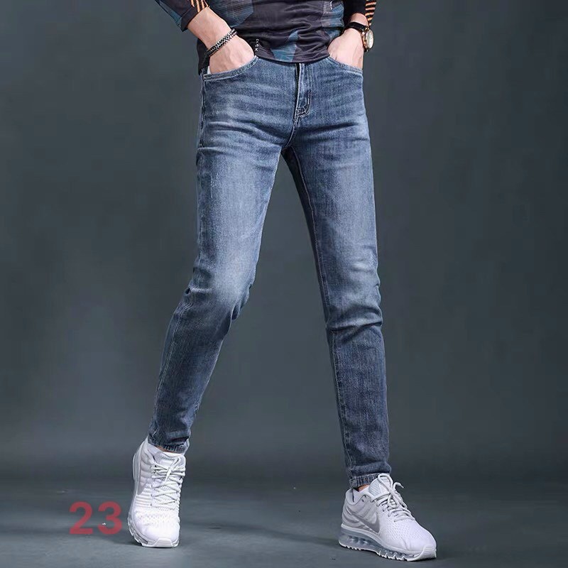 Quần jean nam chất bò co dãn 4 chiều cao cấp mới phong cách giá rẻ thời trang TCS 23