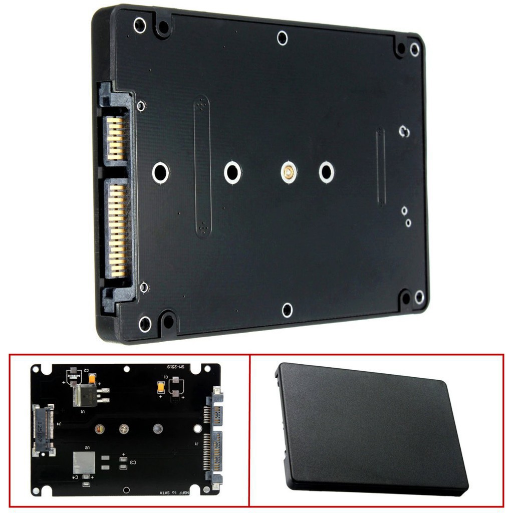【Big Sale】Bộ chuyển đổi ổ cứng 3C B + M Key 2 M.2 NGFF sang SATA*Good | BigBuy360 - bigbuy360.vn