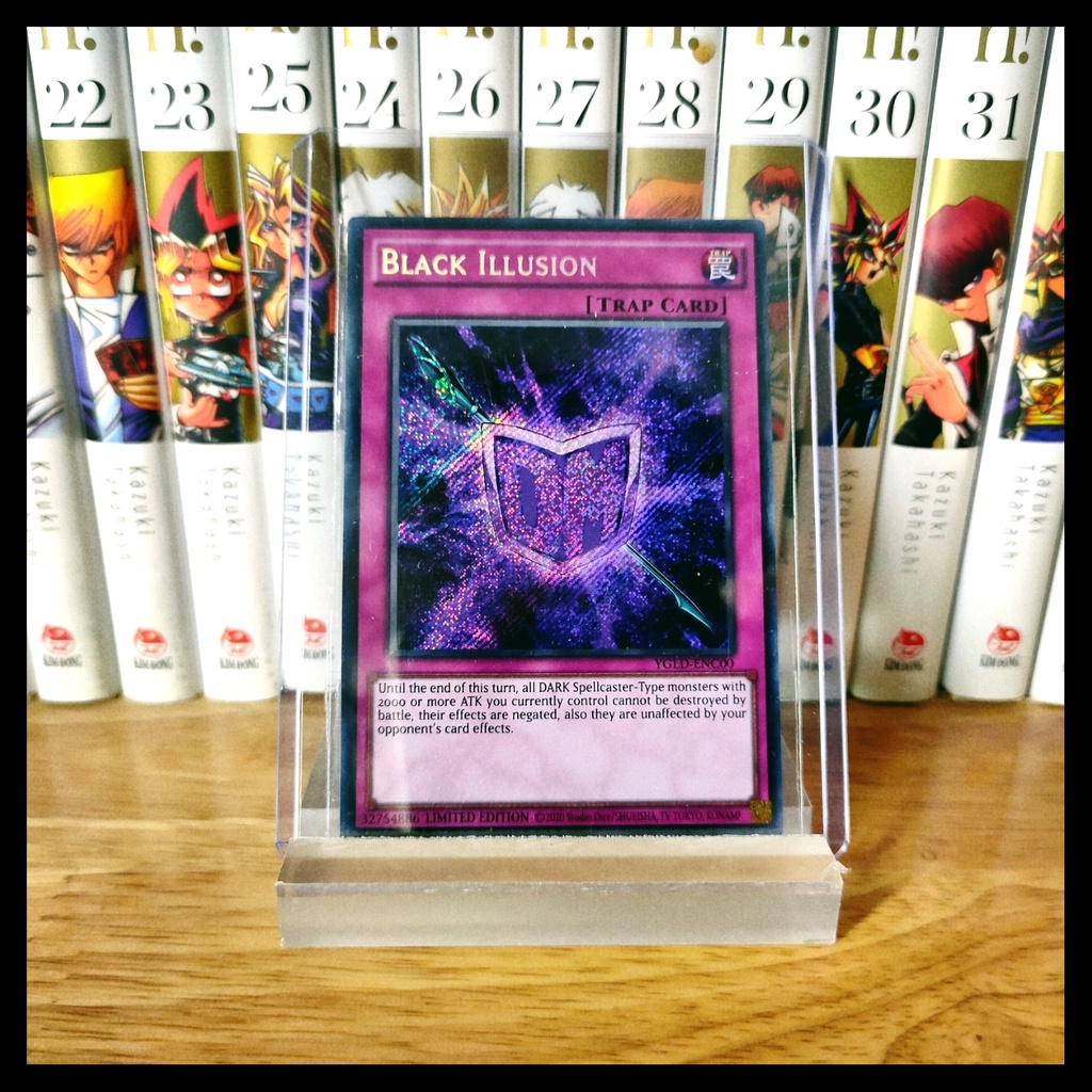 Thẻ bài yugioh chính hãng Set 2 lá cạm bẫy cho Dark Magician – Secret Rare