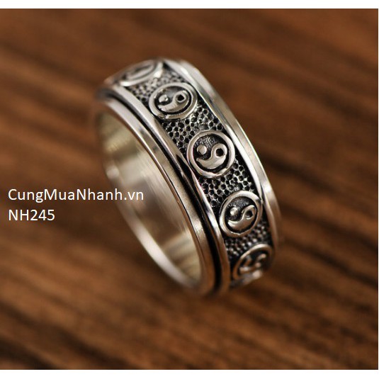 Nhẫn Bát Quái Xoay - NH245