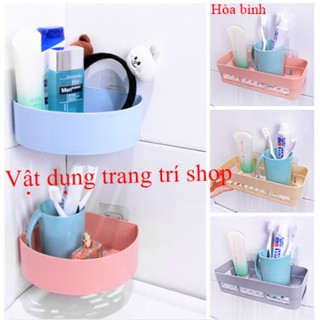 [HÀNG XỊN] kệ để đồ nhà tắm cao cấp dán tường siêu chắc