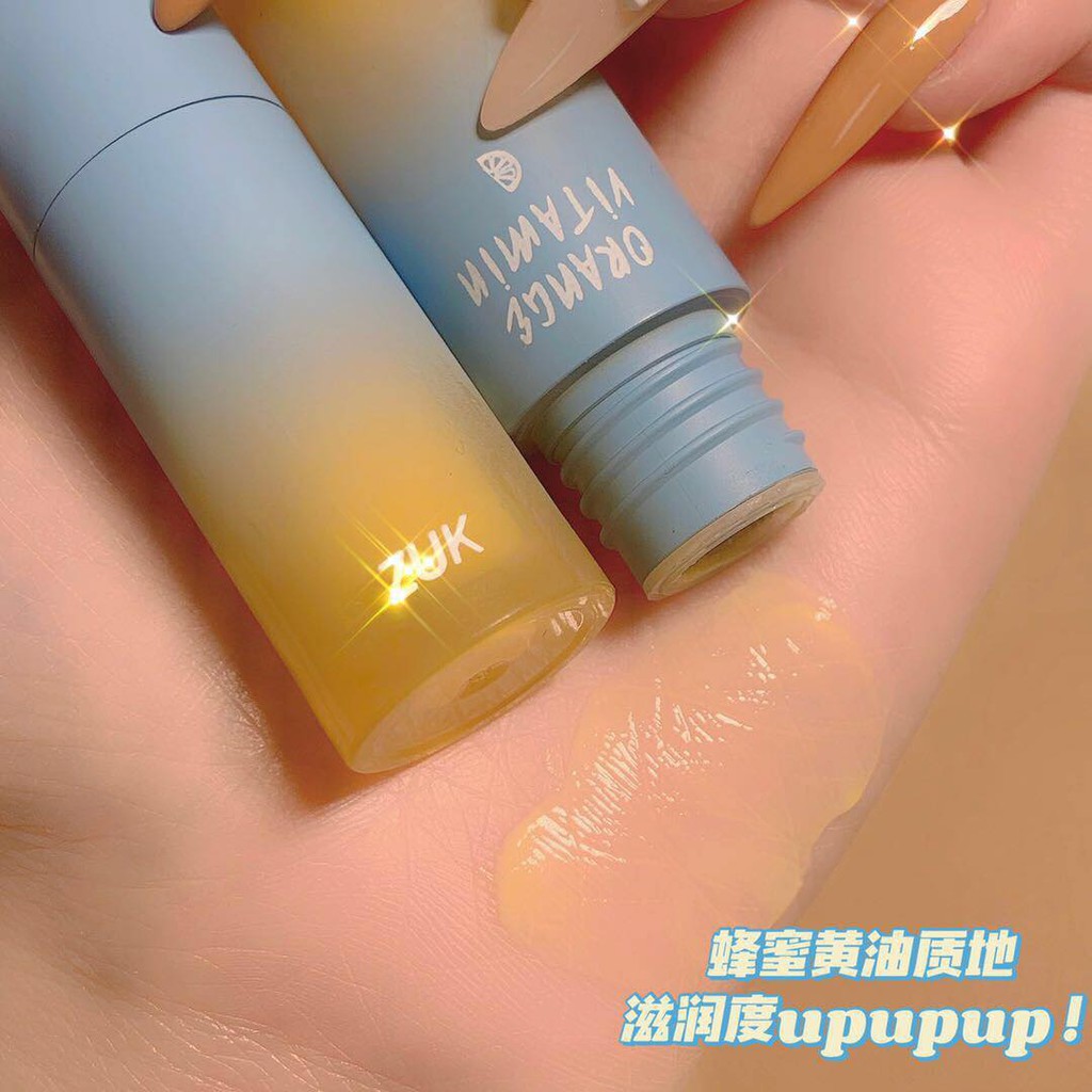 [HOT] ✨SON LÓT ĐẦY MÔI VITAMIN C DƯỠNG SÁNG MÀU MÔI ORGANGE VITAMIN LIPSTICK✨