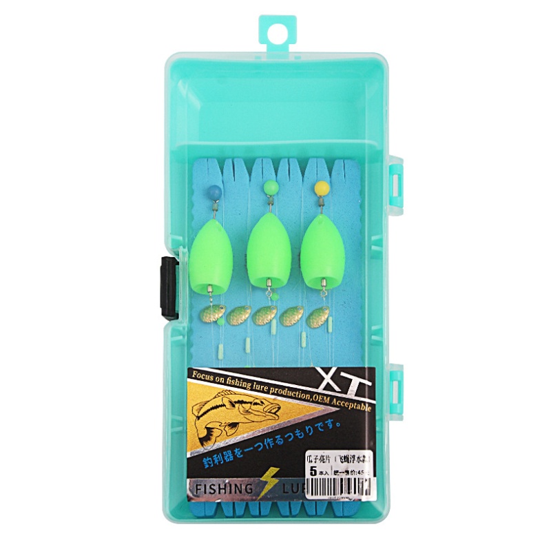 Set 3 / 5 Mồi Câu Cá Giả Hạt Dưa Hấu Nổi Trên Mặt Nước