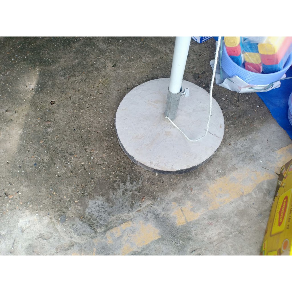 Đế Dù Bê Tông Chắc Chắn 24kg cho dù Lớn đường kính 2m6 trở lên