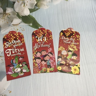 Bao Lì Xì 2023, Lì Xì 2024 (Bộ 20 Cái)