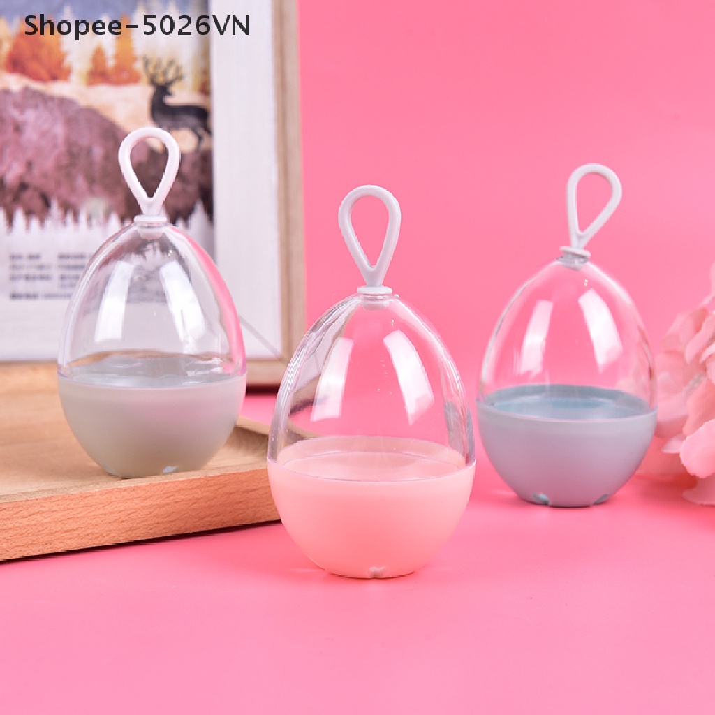 Hộp đựng mút trang điểm hình trứng thoáng khí chống mốc