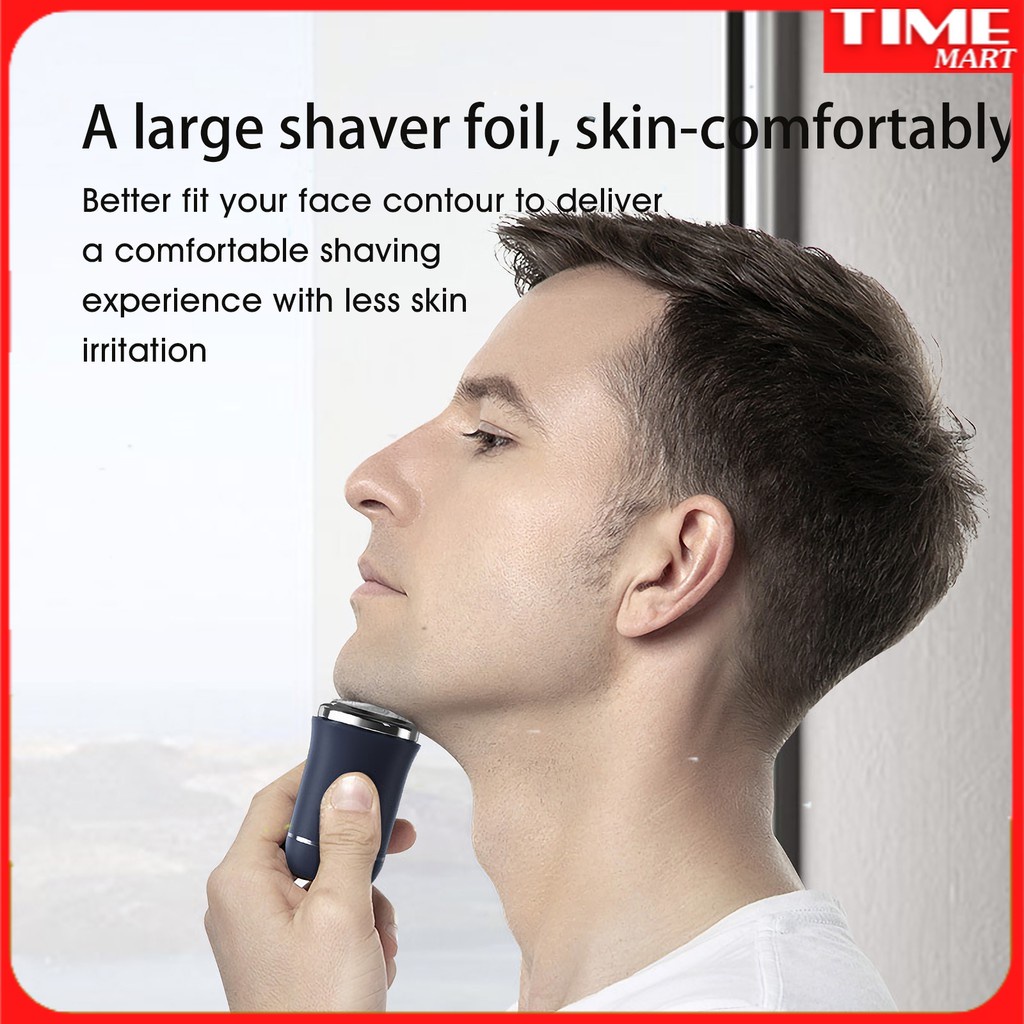 [CHÍNH HÃNG] Máy cạo râu điện mini bỏ túi Xiaomi PINJING ED1 &amp; Enchen Traveller nhỏ gọn tiện lợi du lịch [TIME-MART]