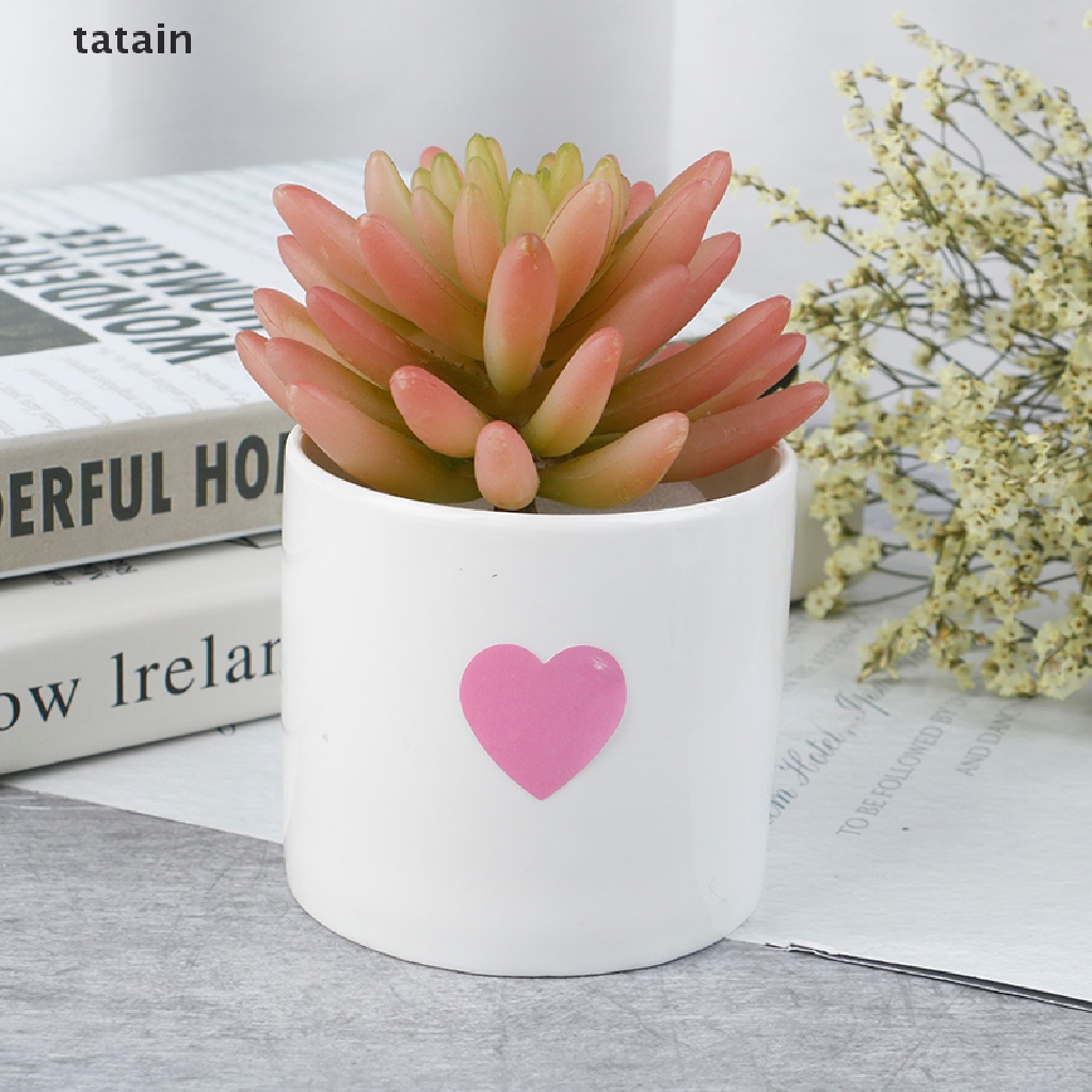 [TAT] 500Pcs/Roll Love Heart Shaped Seal Labels Package Label Sticker mark CVX