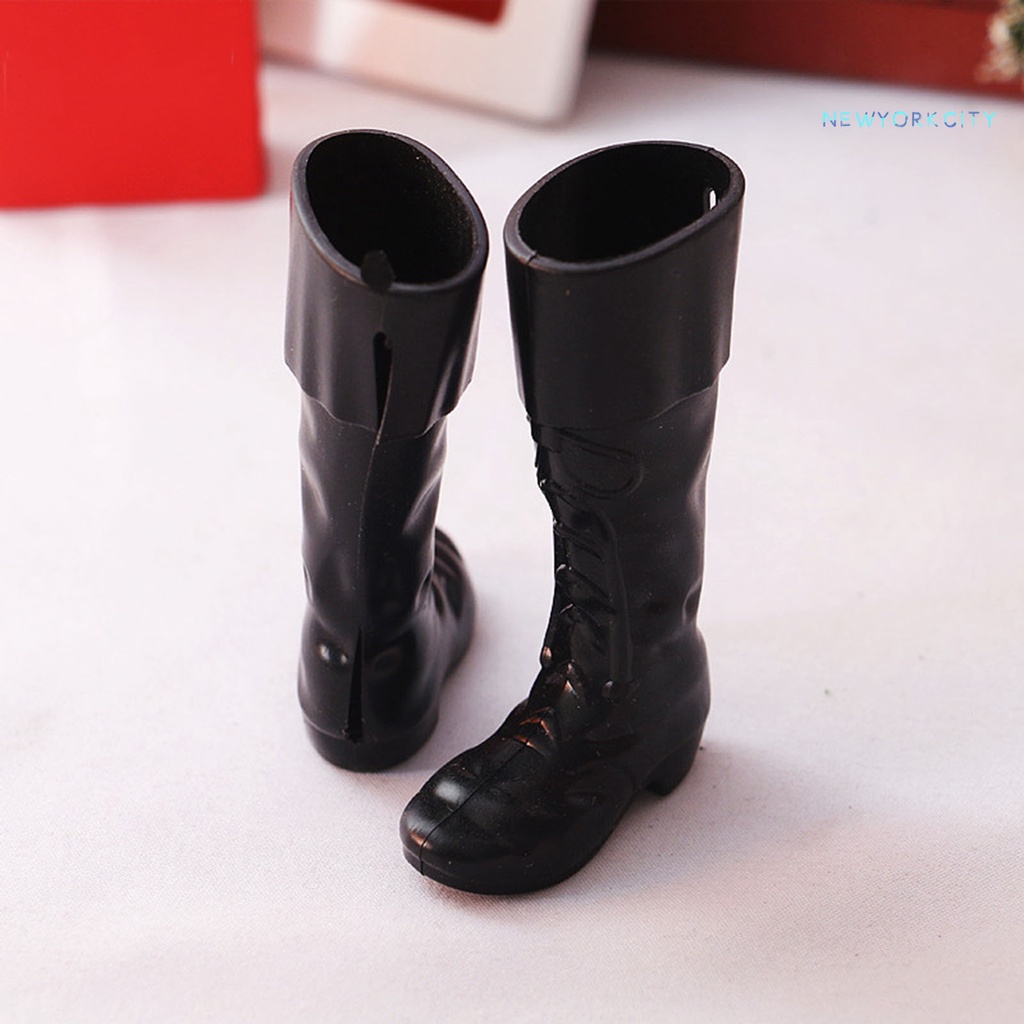 1 Đôi Bốt Đi Mưa Mini Bằng PVC 1: 12 Dễ Thương Trang Trí Nhà Búp Bê