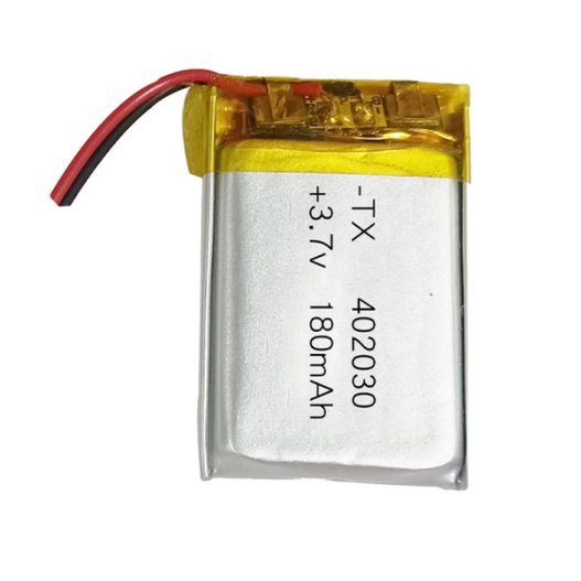 Pin Lithium - Ion 3.7V 402030 180mah