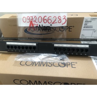 Thanh đấu nối Patch panel 16 port Cat6 Commscope