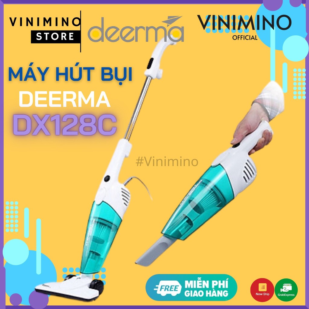 [Q. Bình Tân] Máy hút bụi cầm tay DEERMA DX118C / DX128C - Hàng chính hãng | Vinimino Store