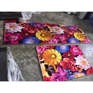 Thảm bếp 3d set 2 cái