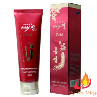 Sữa rửa mặt sâm my gold hàn quốc