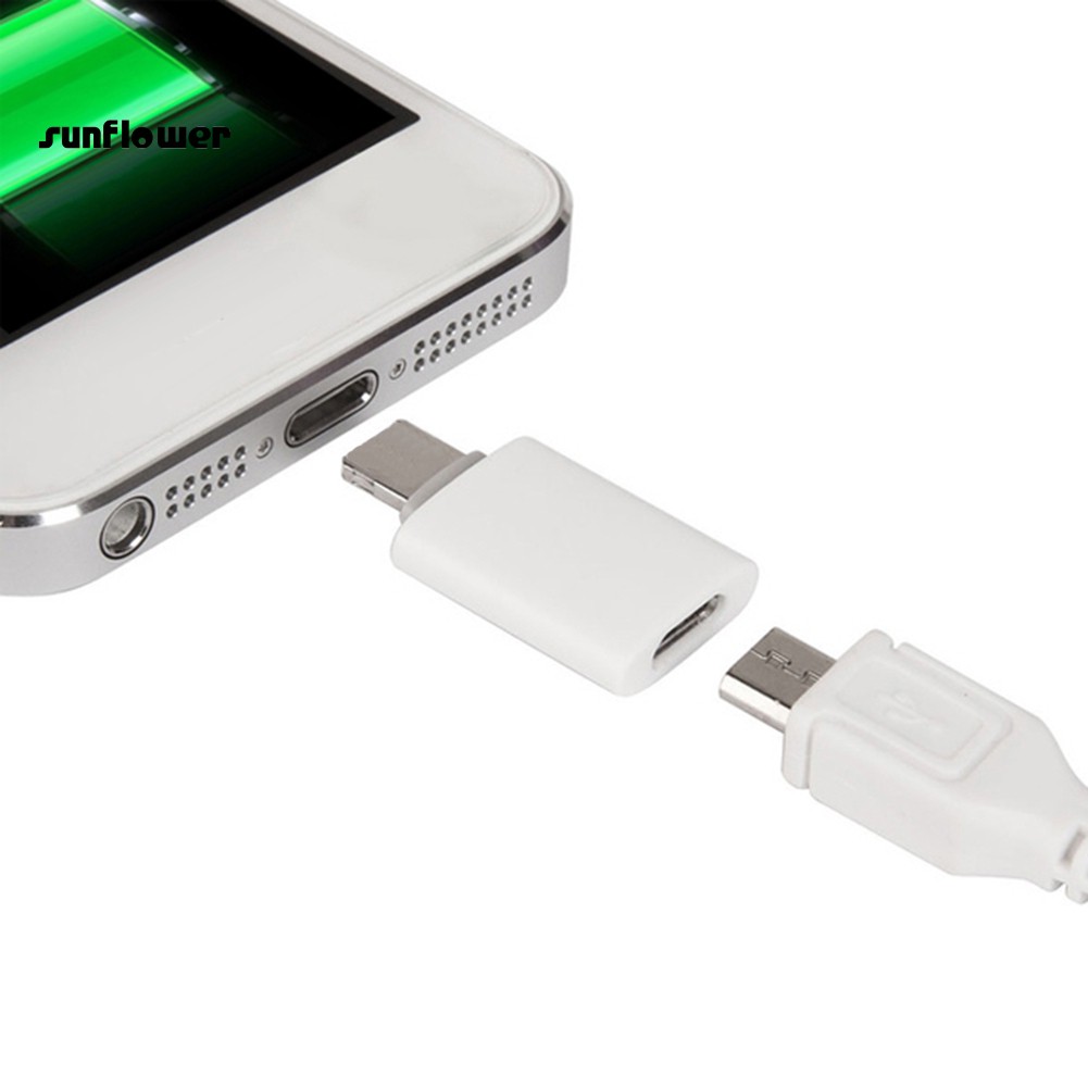 Adapter chuyển đổi từ cổng lightning sang Micro USB