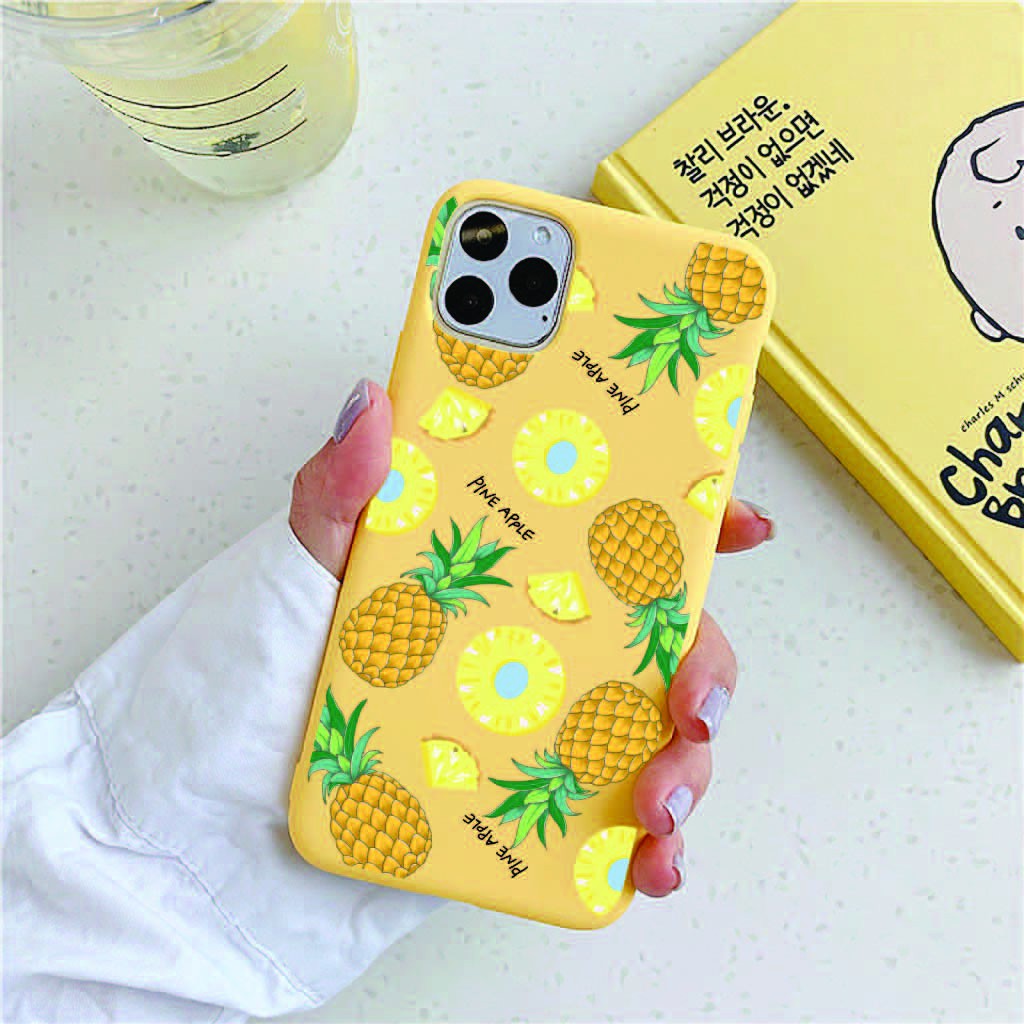 Ốp Lưng Iphone ⚡ Ốp Lưng Điện Thoại Iphone Dưa Và Dứa ⚡ Full Size Từ Iphone 6 - 11 Promax - Tuấn Case 75