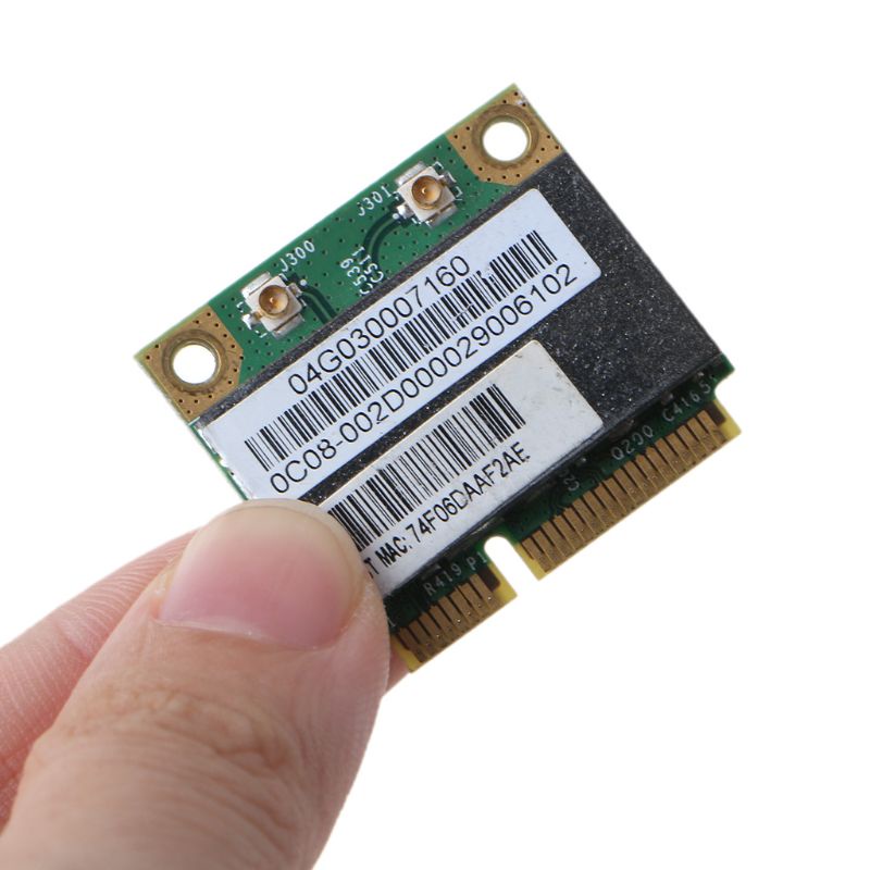 Utake Wireless Card for Bcm94313HMGB AW-NB047H Half Mini Pci-e Wifi Net-work Card