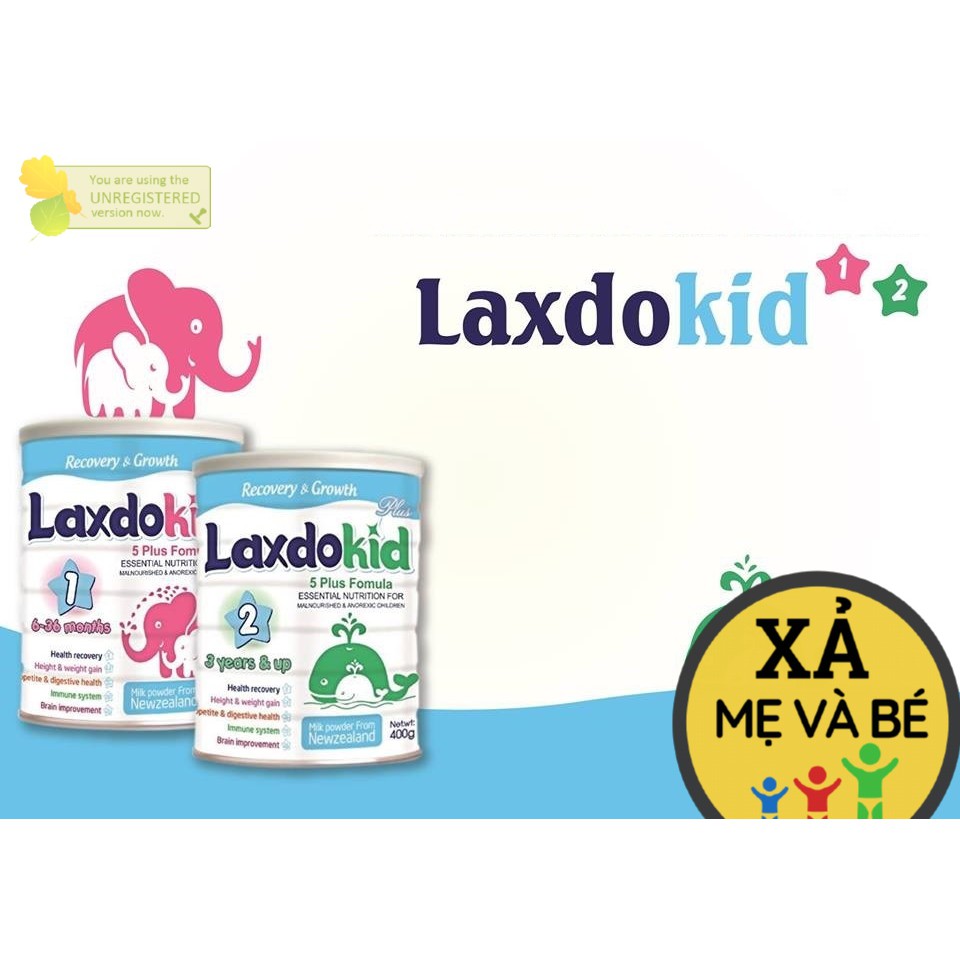 SỮA LAXDOKID 900G XẢ