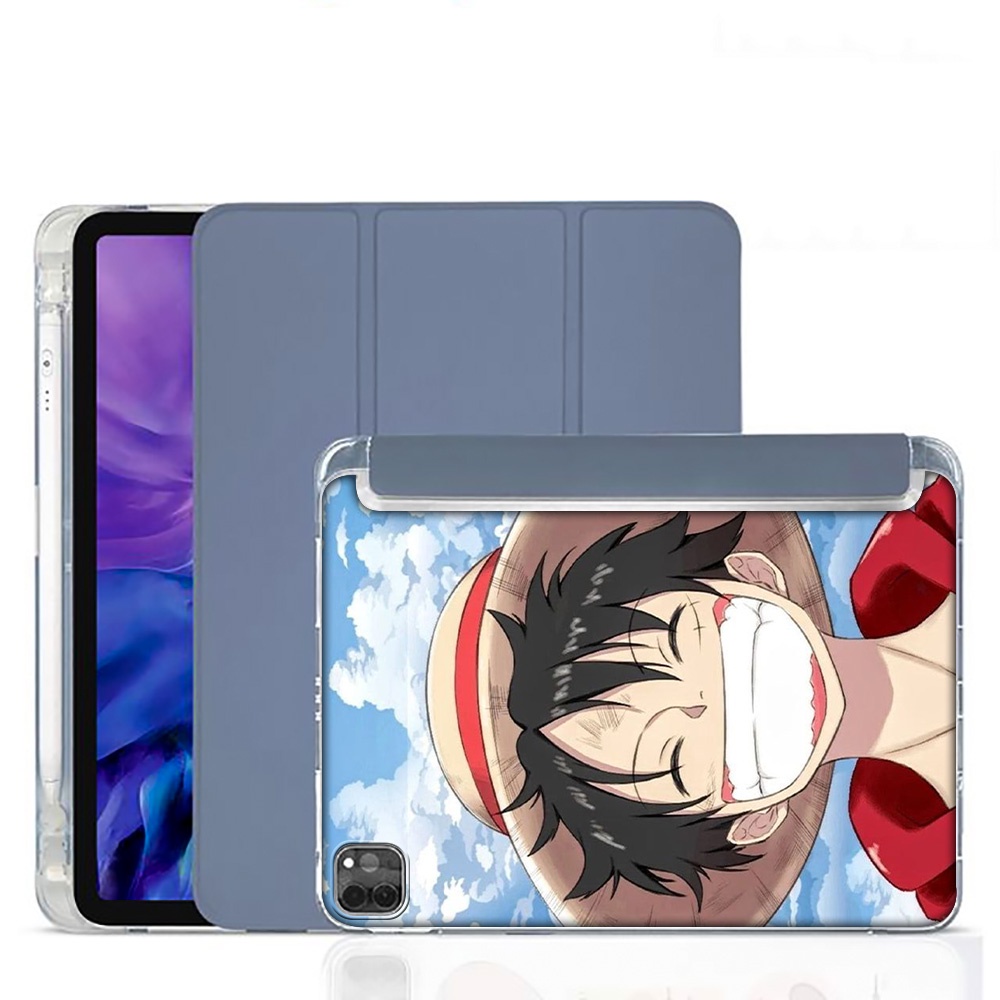 Ốp Máy Tính Bảng silicone Mềm Họa Tiết ONE PIECE 64J Cho iPad 7 8 9 Pro Mini4 Mini5 Air2 Air3 Air4 2022