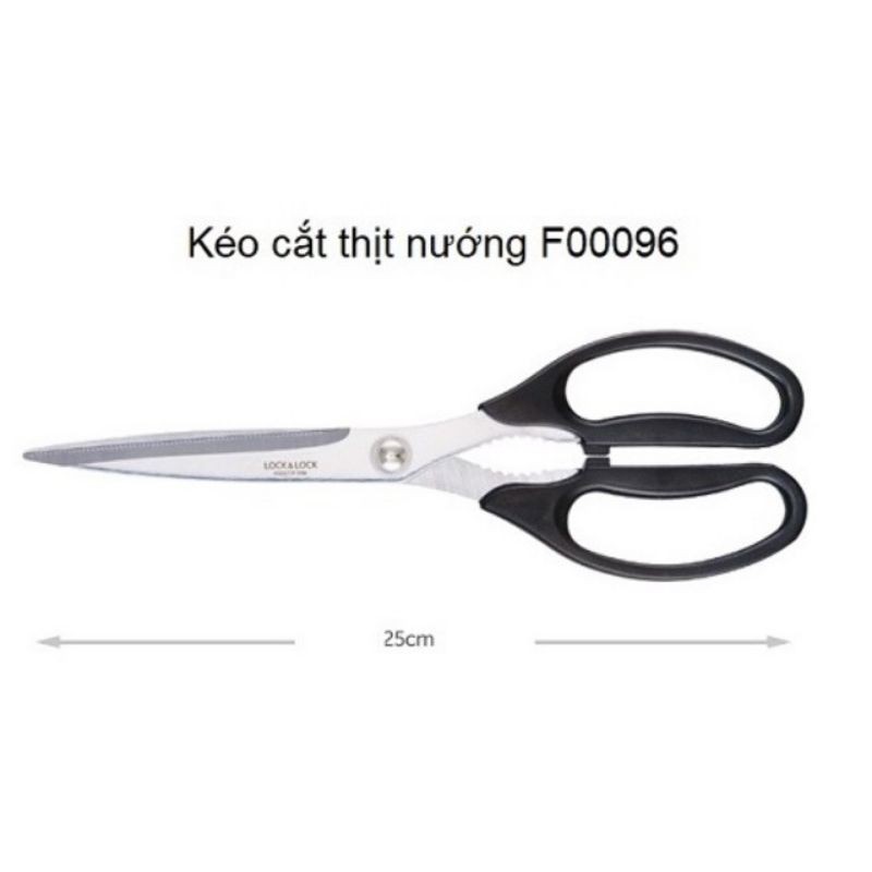 Giá rẻ sập sàn! Kéo cắt thịt nướng Bulgogi Scissors Lock&Lock F00096