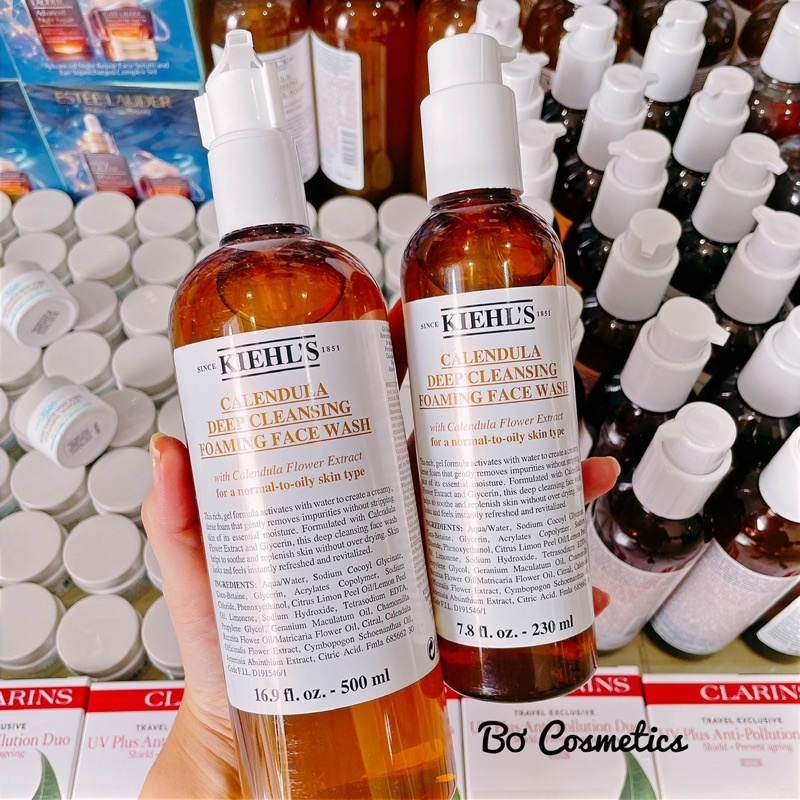 Sữa Rửa Mặt Hoa Cúc Calendula Deep Cleansing Foaming Face Wash Kiehl’s 500ml
