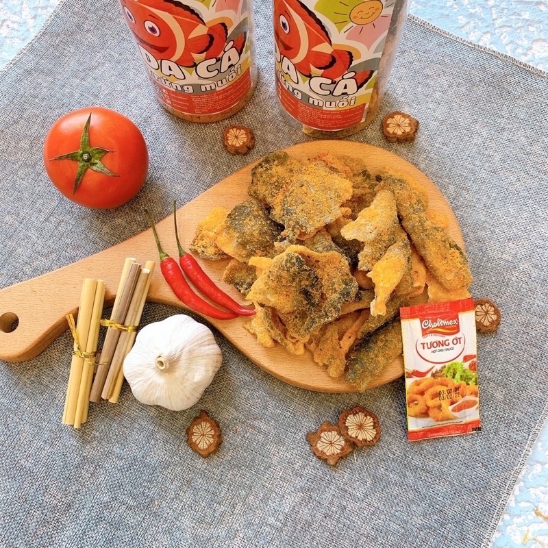 Da Cá Trứng Muối 250g Giòn Ngậy Ăn Vặt Min’s Food Vừa Ngon Vừa Đảm Bảo Chất Lượng | BigBuy360 - bigbuy360.vn