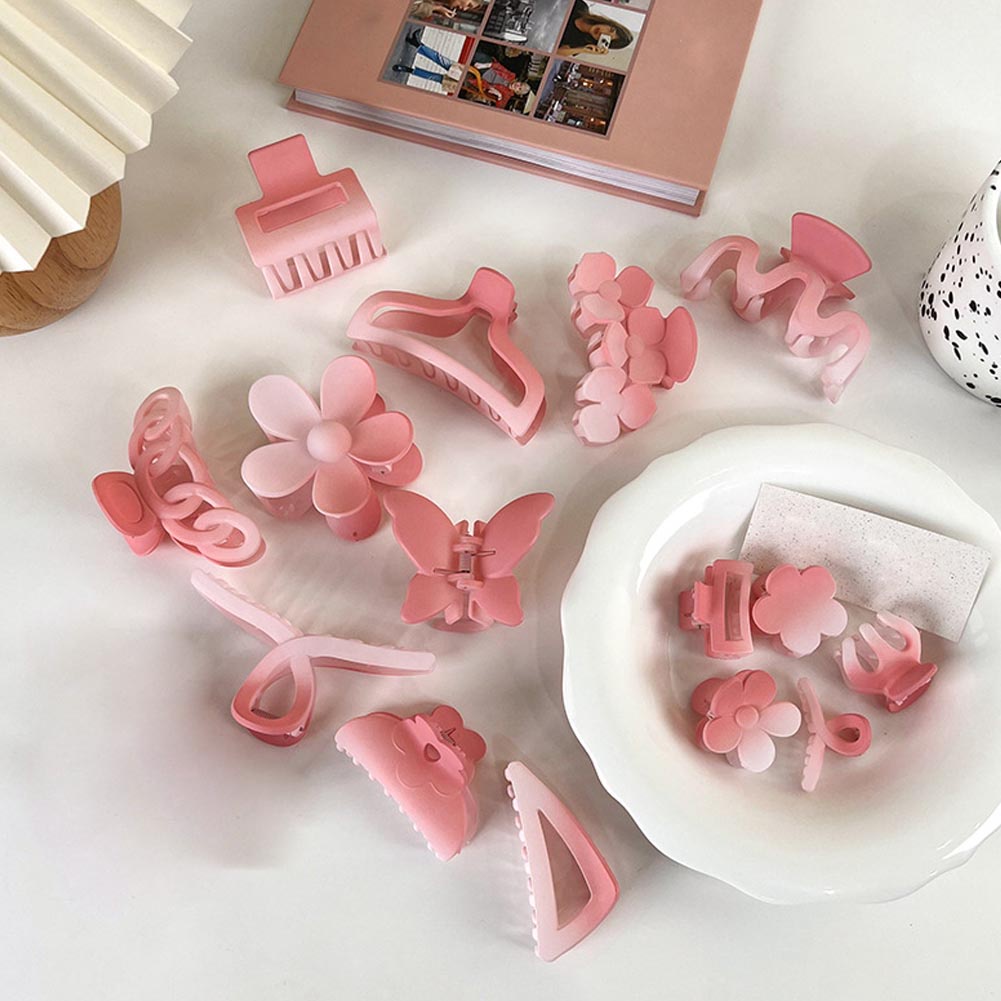 Mới Kẹp Tóc Họa Tiết Hình Học Thời Trang Nữ Tính