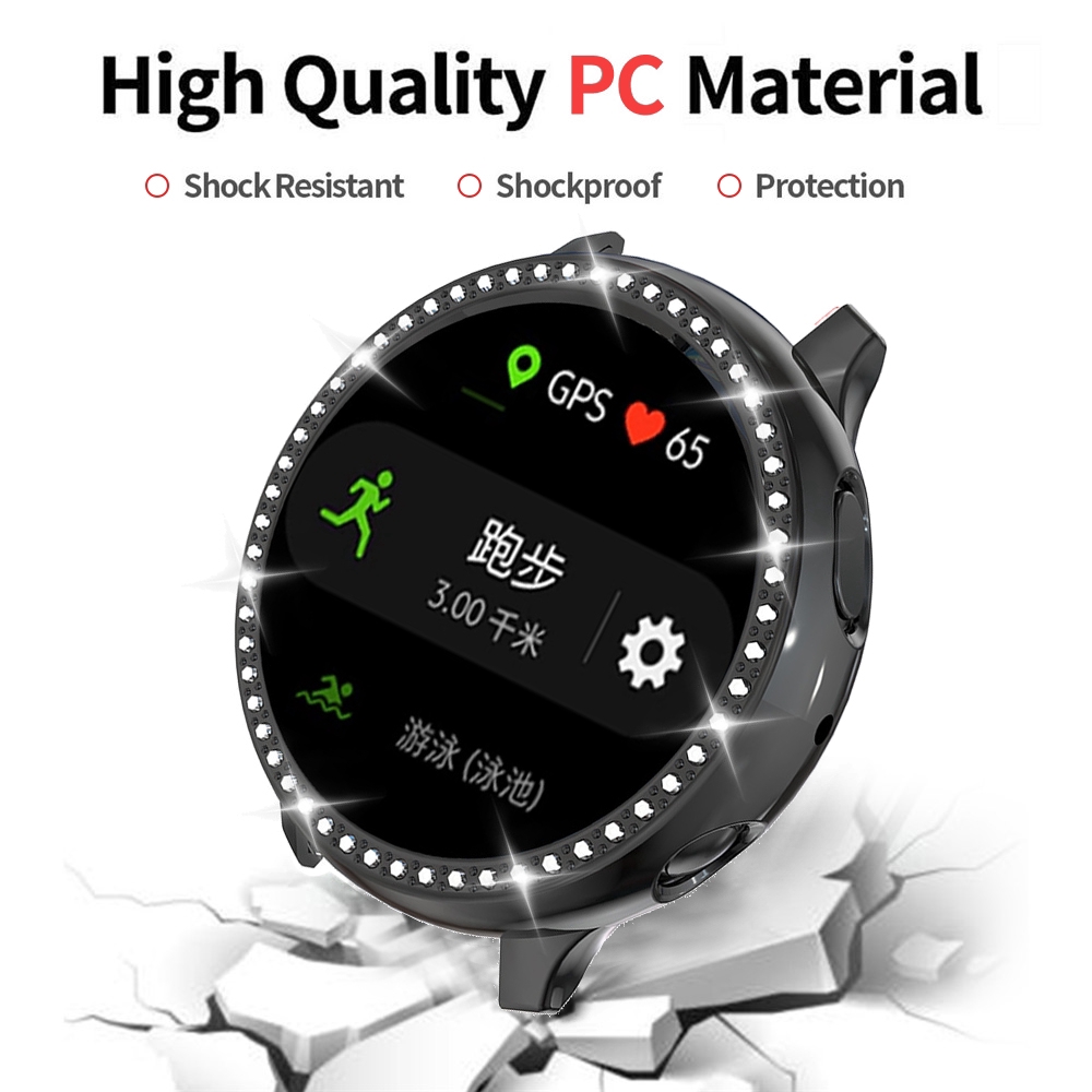 Ốp bảo vệ mặt đồng hồ Jansin cho đồng hồ thông minh Samsung Galaxy Active 2 40mm 44mm